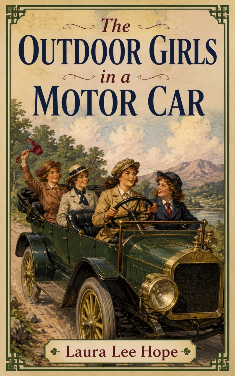 Portada: The Outdoor Girls in a Motor Car