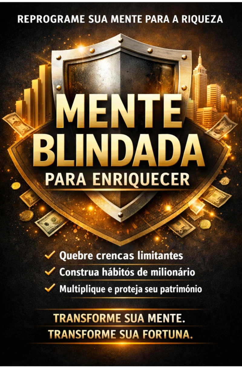 Portada: Mentalidade Blindada para Enriquecer