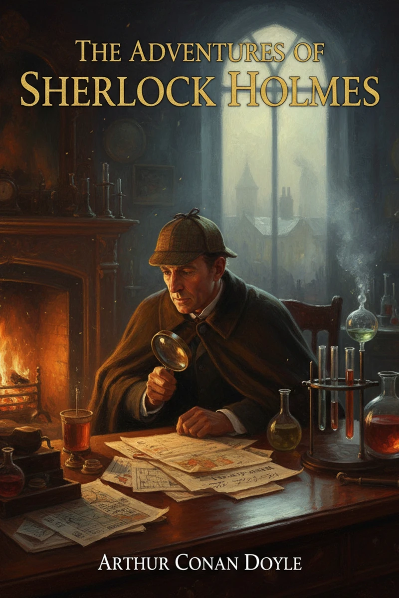 Portada: The Adventures of Sherlock Holmes
