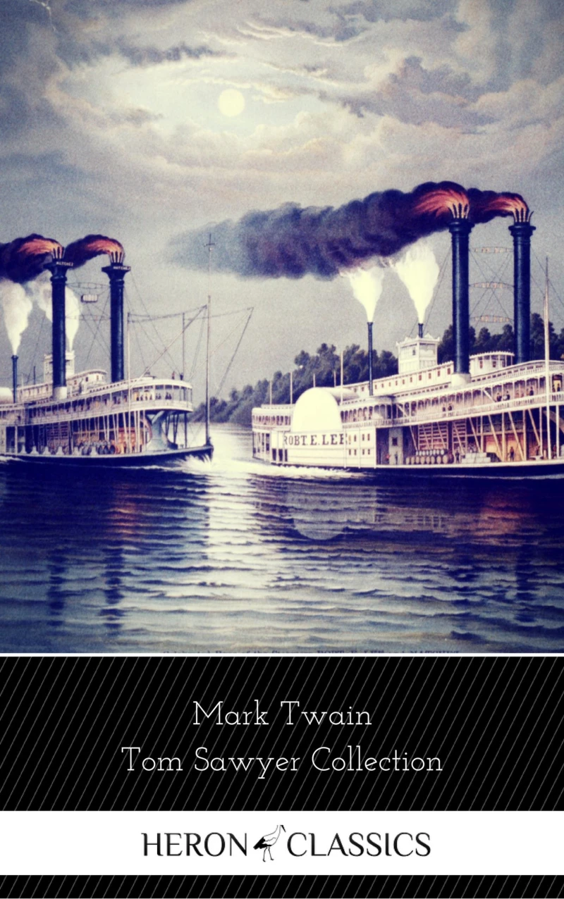 Portada: Tom Sawyer Collection - All Four Books (Heron Classics)