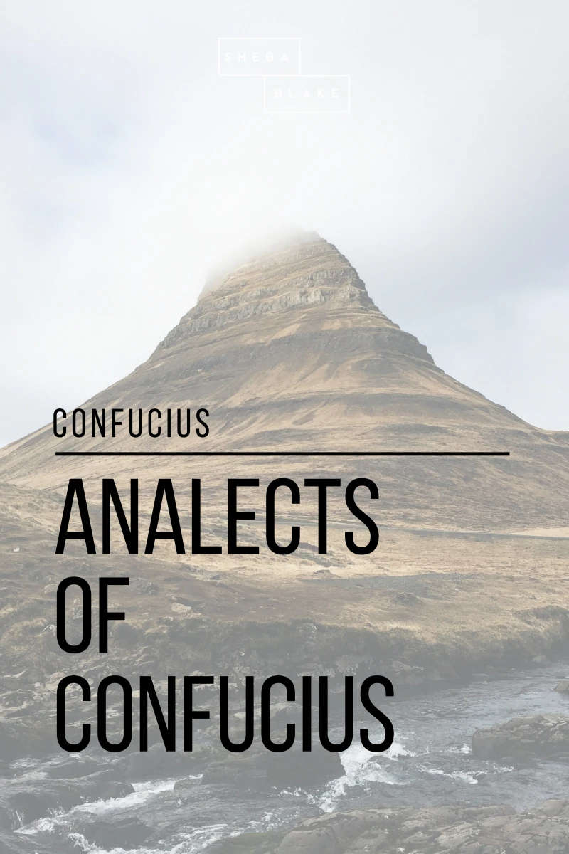 Portada: Analects of Confucius