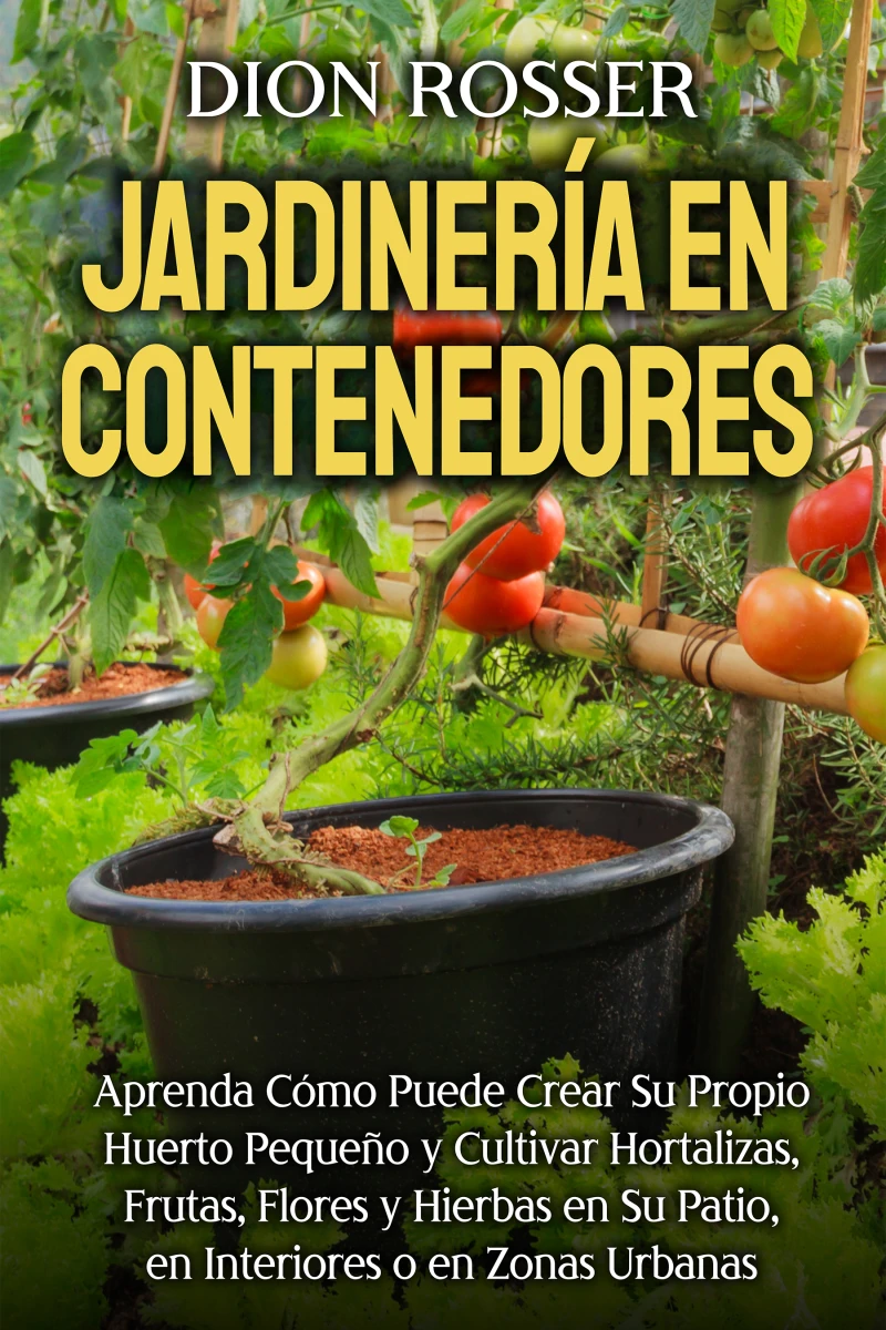 Portada: Jardinería en contenedores