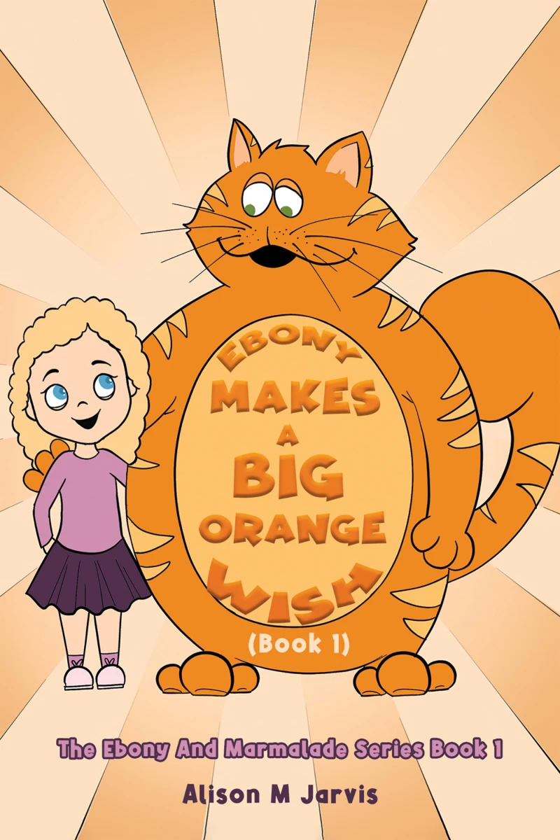 Portada: Ebony Makes A Big Orange Wish (Book 1)