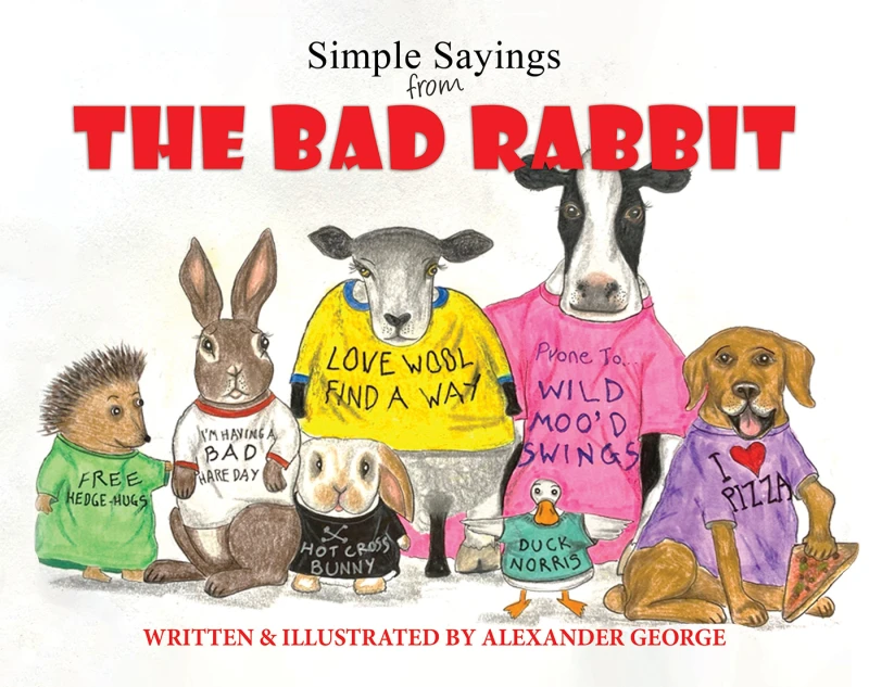 Portada: Simple Sayings From The Bad Rabbit