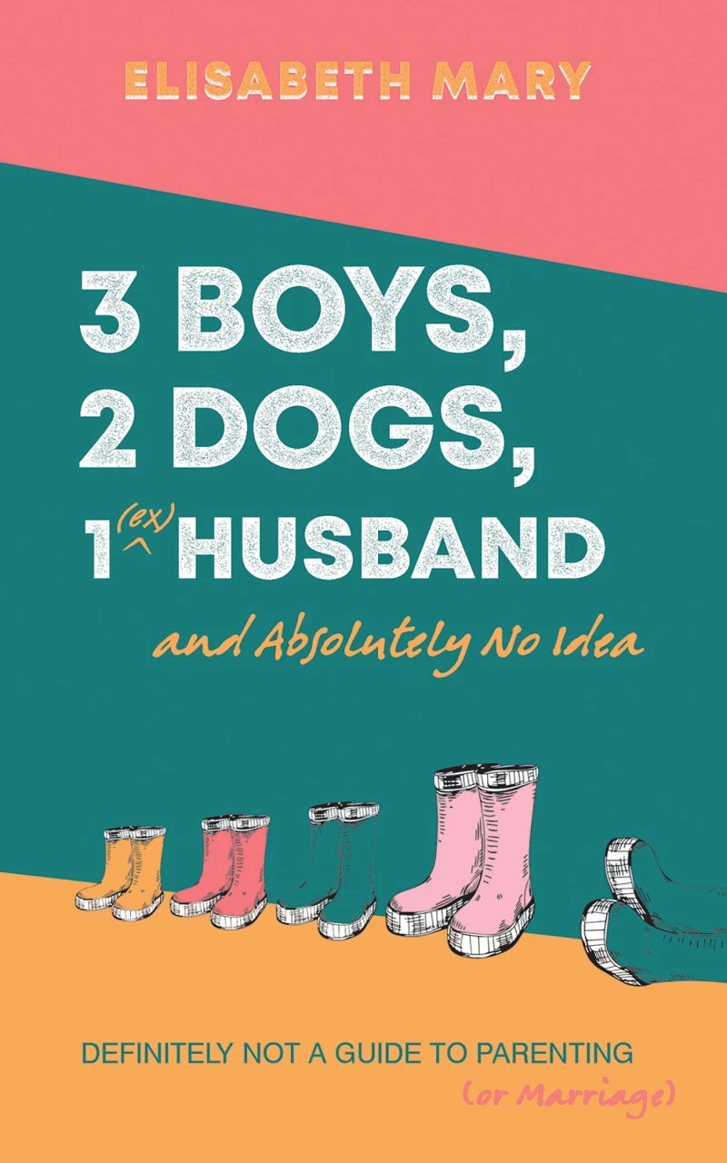 Portada: 3 Boys, 2 Dogs, 1 (Ex) Husband and Absolutely No Idea