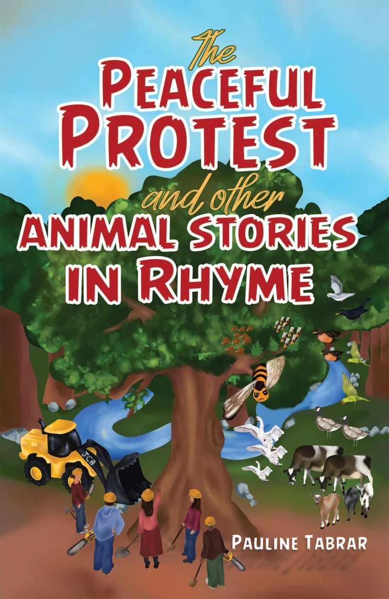 Portada: The Peaceful Protest and other Animal Stories in Rhyme
