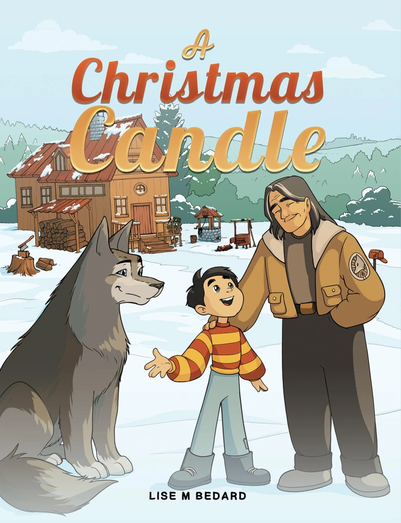 Portada: A Christmas Candle