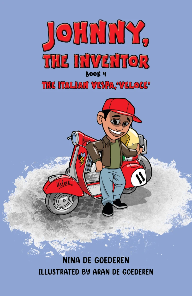 Portada: Johnny, The Inventor – Book 4