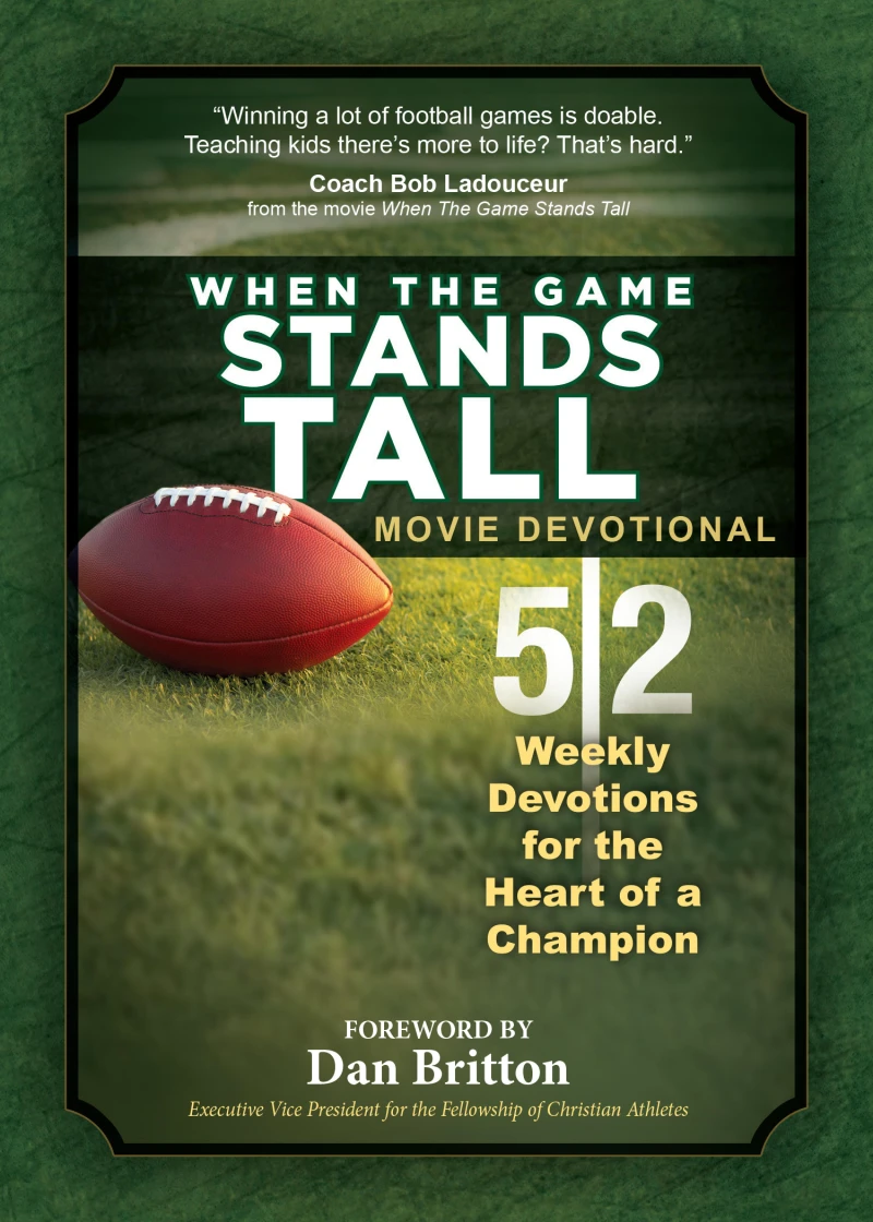 Portada: When the Game Stands Tall Movie Devotional