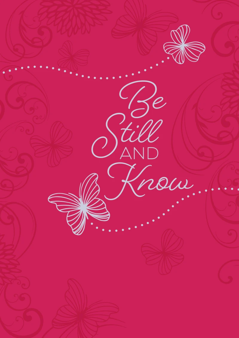 Portada: Be Still and Know