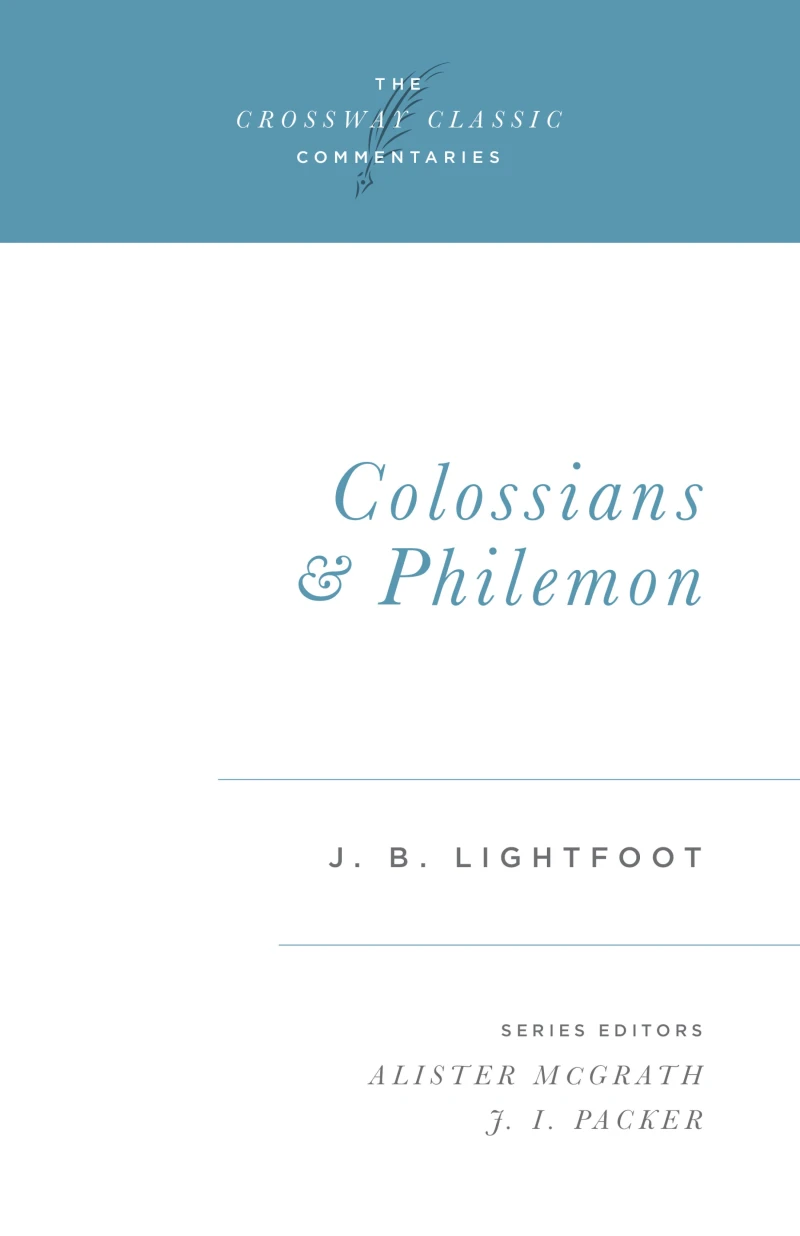 Portada: Colossians and Philemon