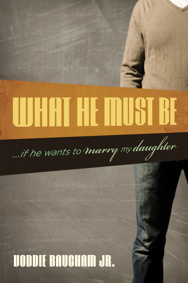 Portada: What He Must Be