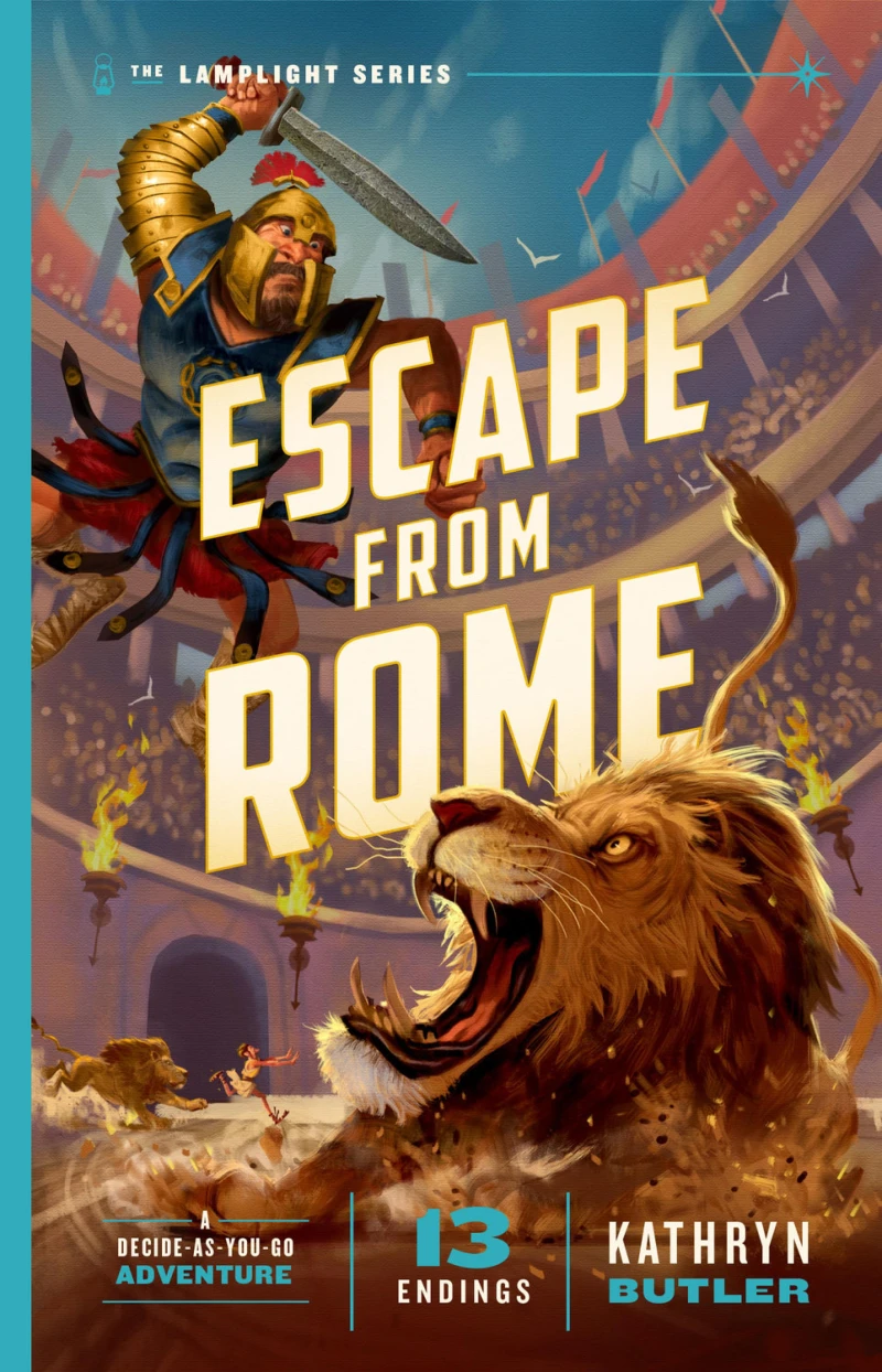 Portada: Escape from Rome (The Lamplight Series Book 2)
