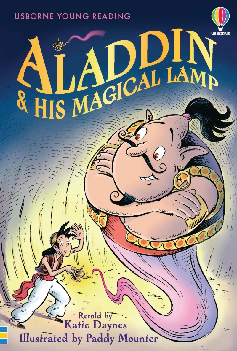 Portada: Aladdin and His Magical Lamp
