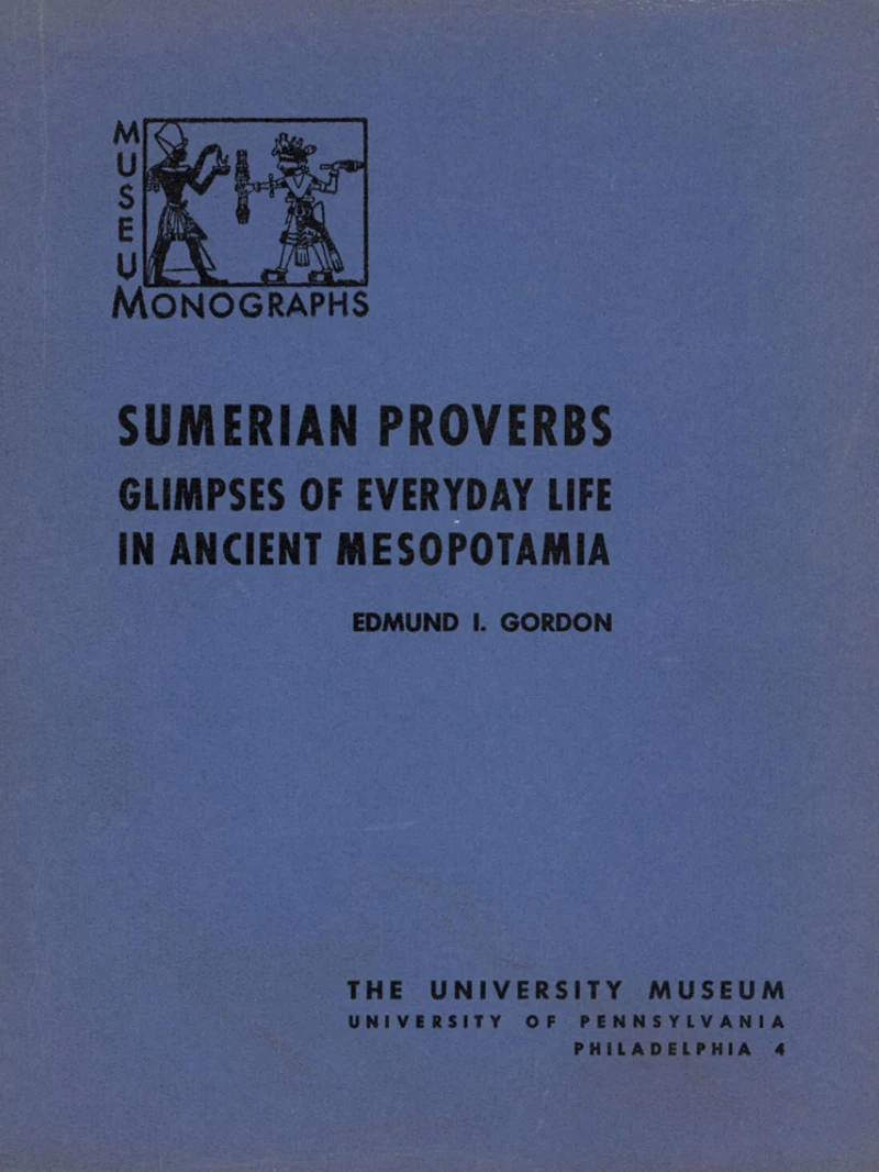 Portada: Sumerian Proverbs