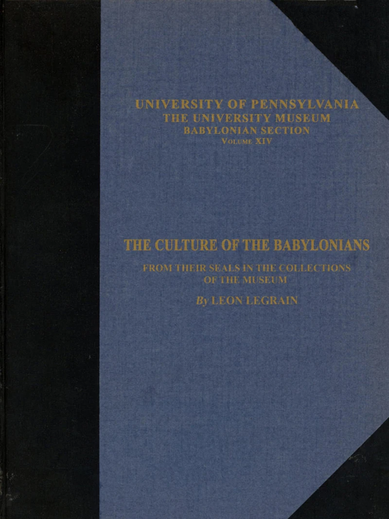 Portada: The Culture of the Babylonians