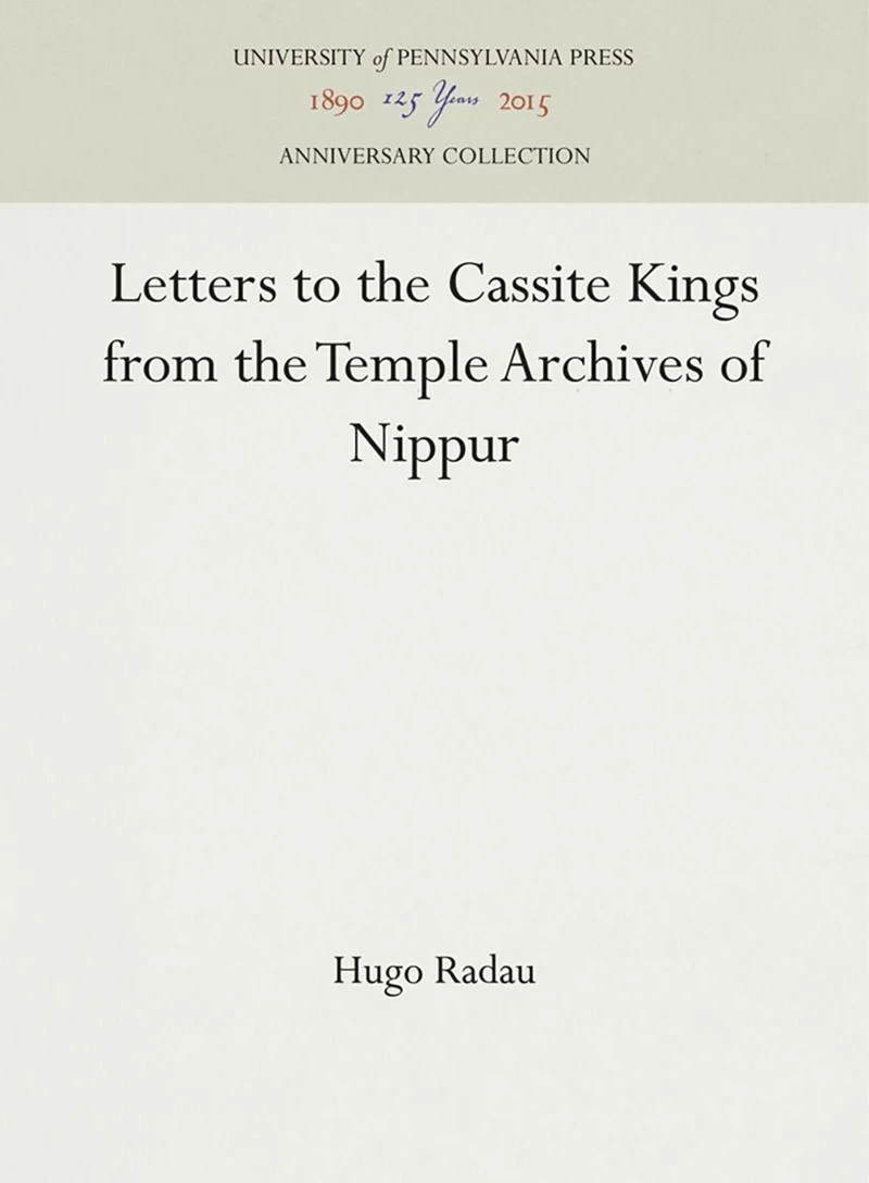 Portada: Letters to Cassite Kings from the Temple Archives of Nippur
