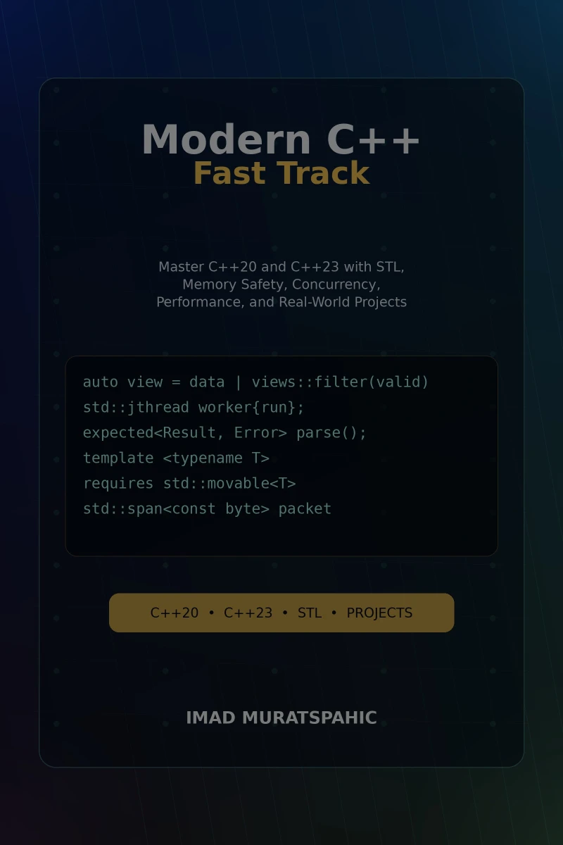 Portada: Modern C++ Fast Track