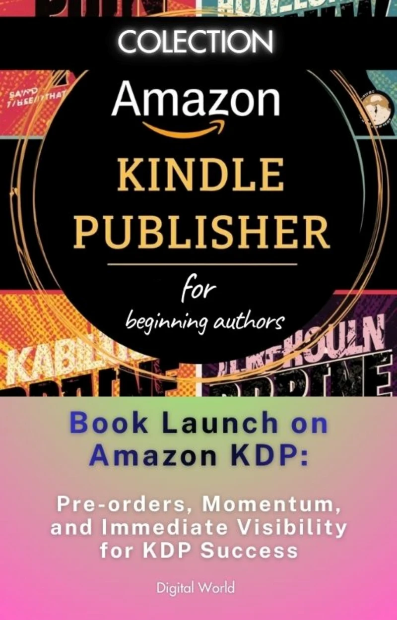 Portada: Book Launch on Amazon KDP - Pre-order, Momentum, and Immediate Visibility for KDP Success