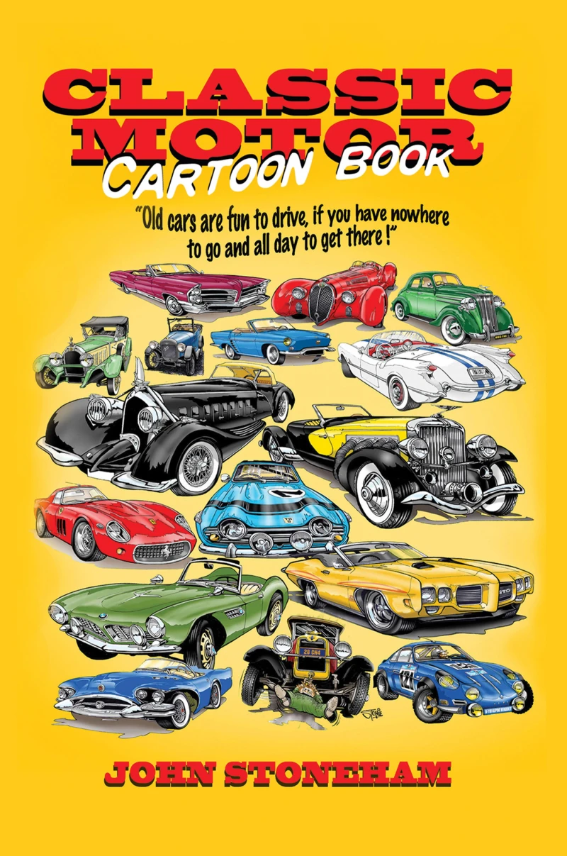 Portada: Classic Motor Cartoon Book