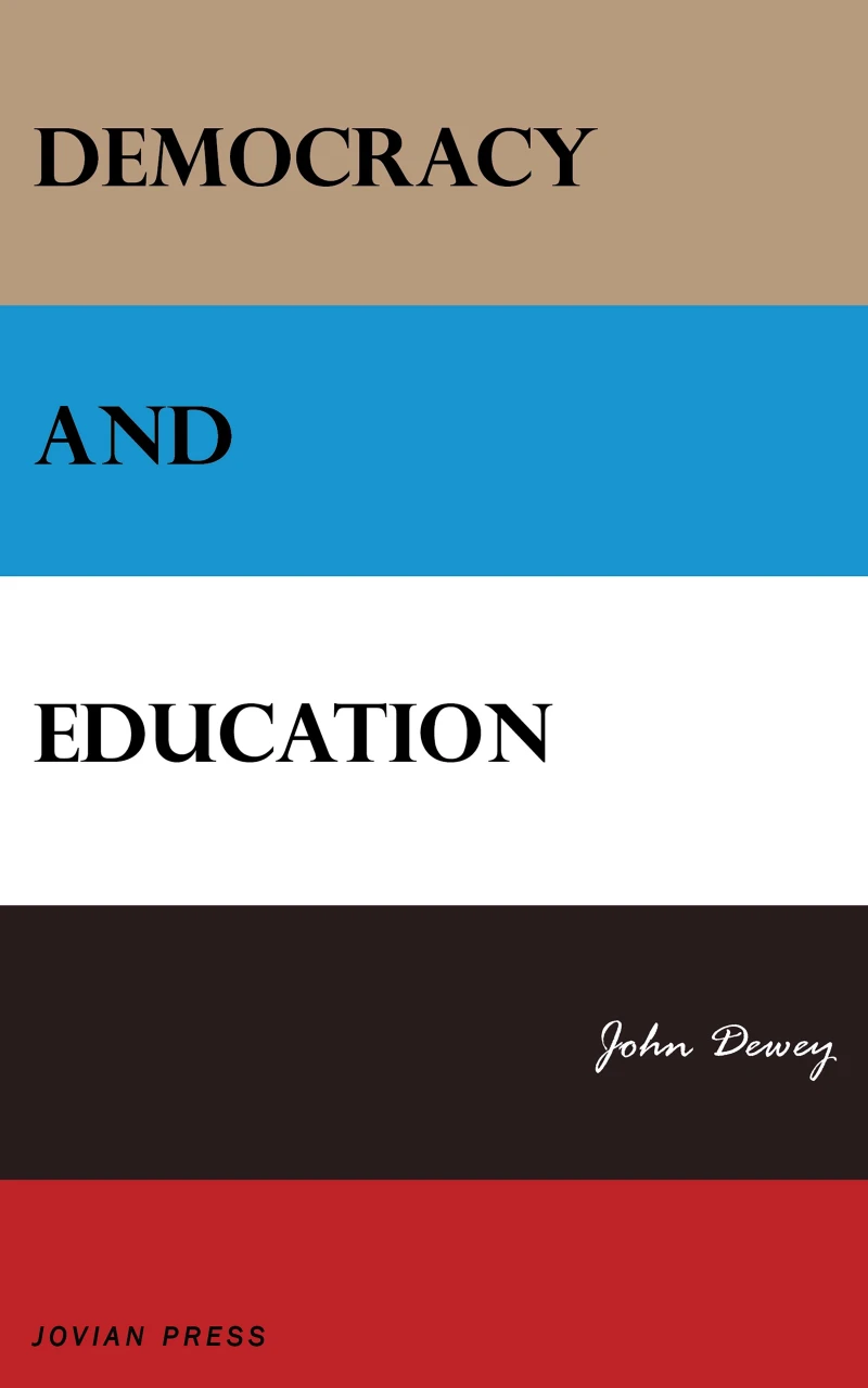 Portada: Democracy and Education