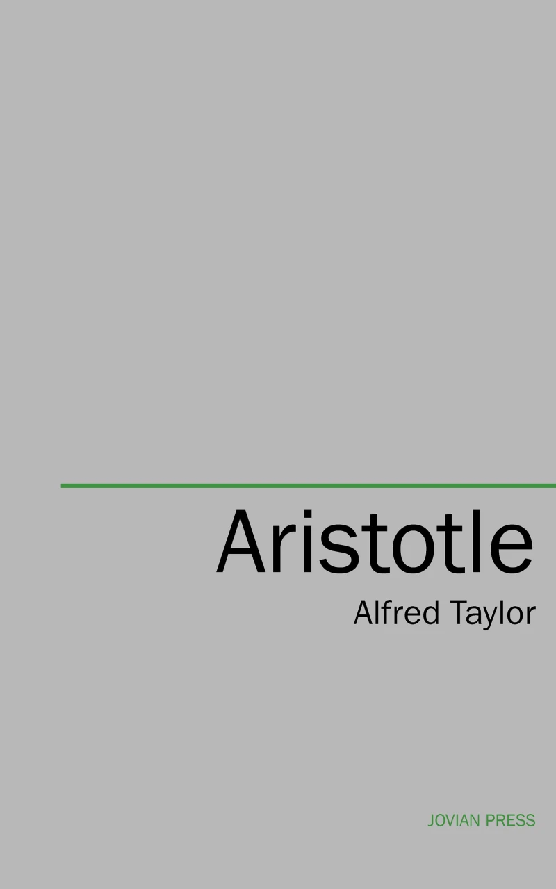 Portada: Aristotle