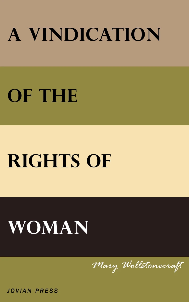 Portada: A Vindication of the Rights of Woman
