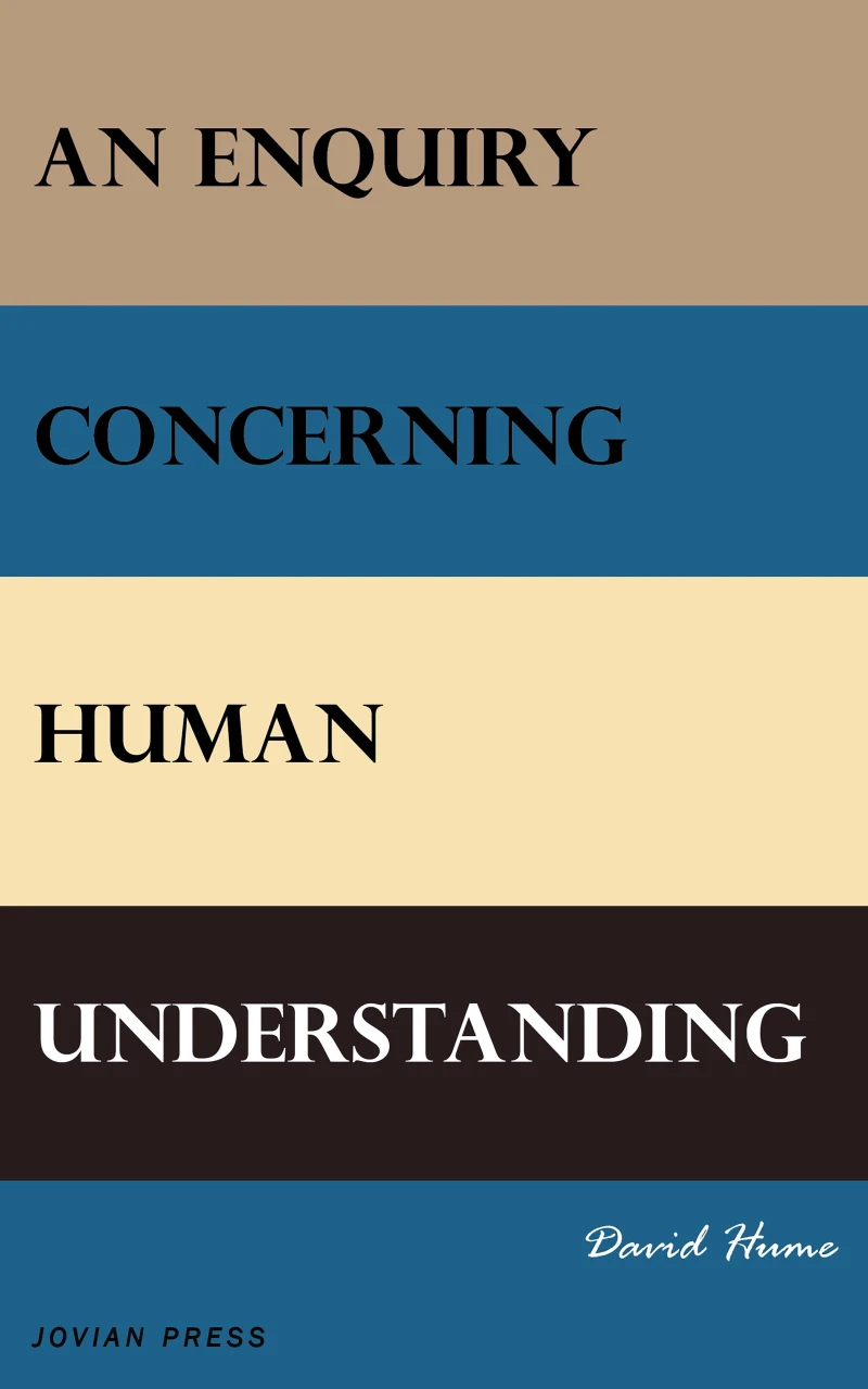 Portada: An Enquiry Concerning Human Understanding