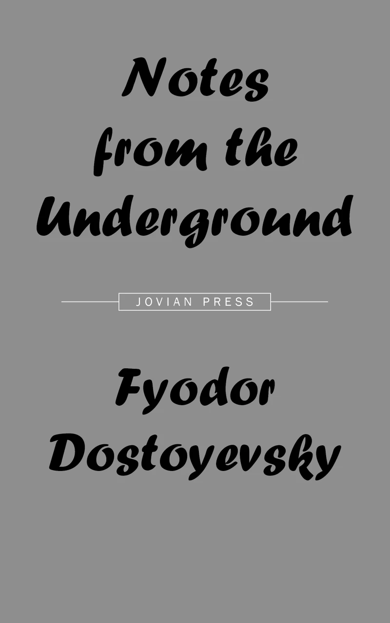 Portada: Notes from the Underground