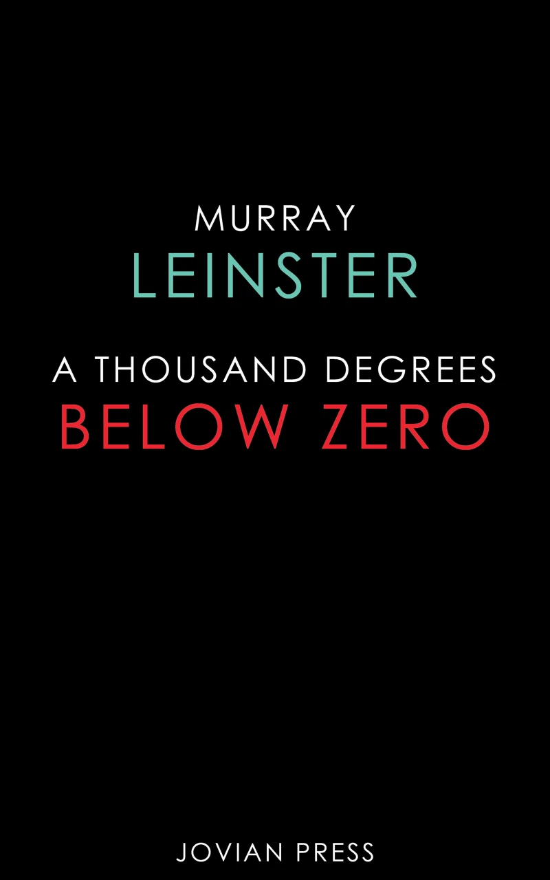 Portada: A Thousand Degrees Below Zero