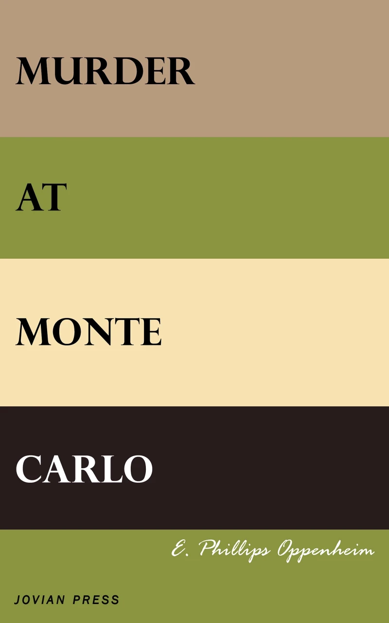Portada: Murder at Monte Carlo