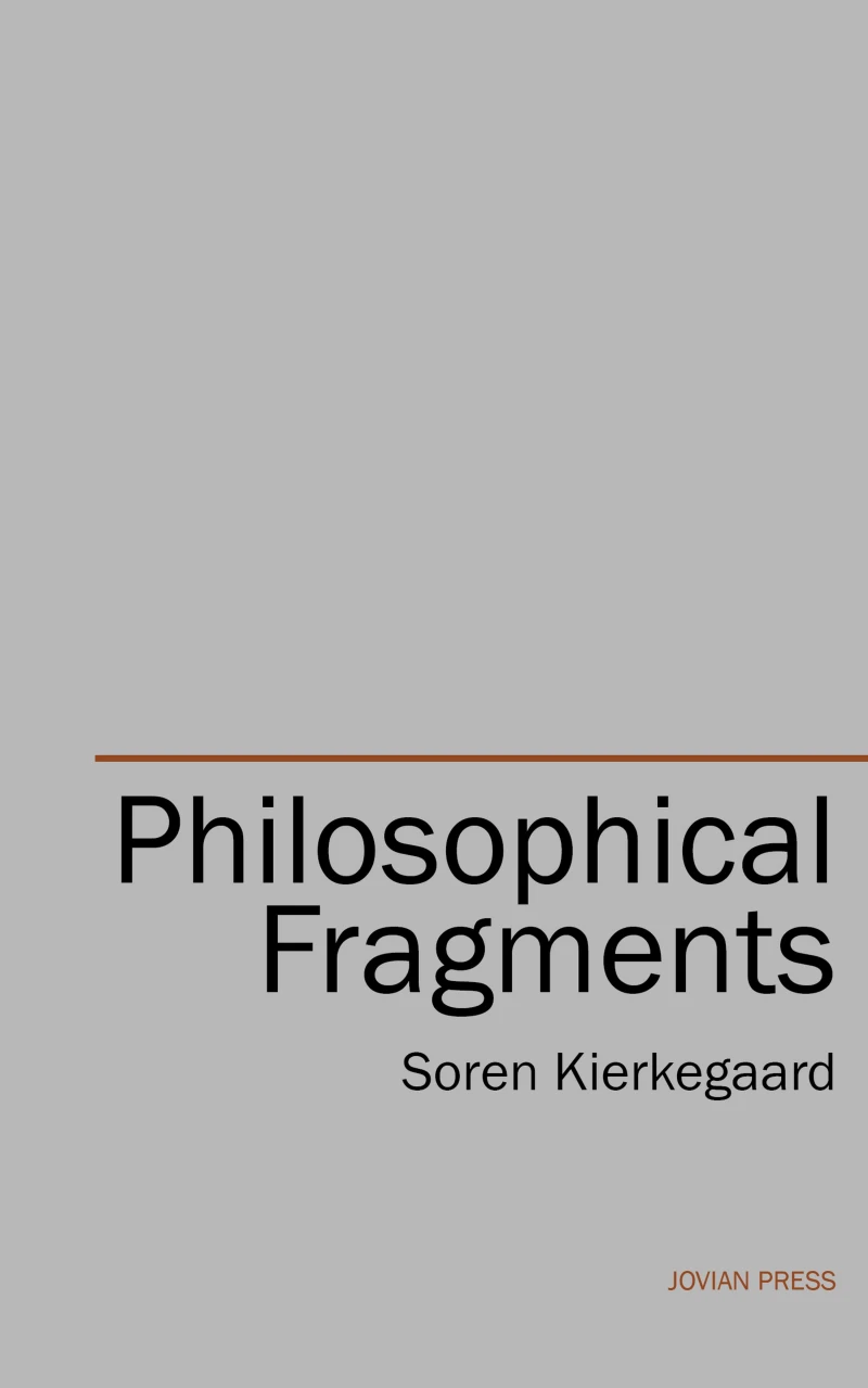 Portada: Philosophical Fragments