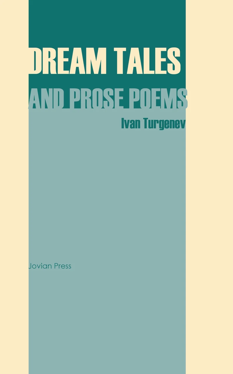 Portada: Dream Tales and Prose Poems