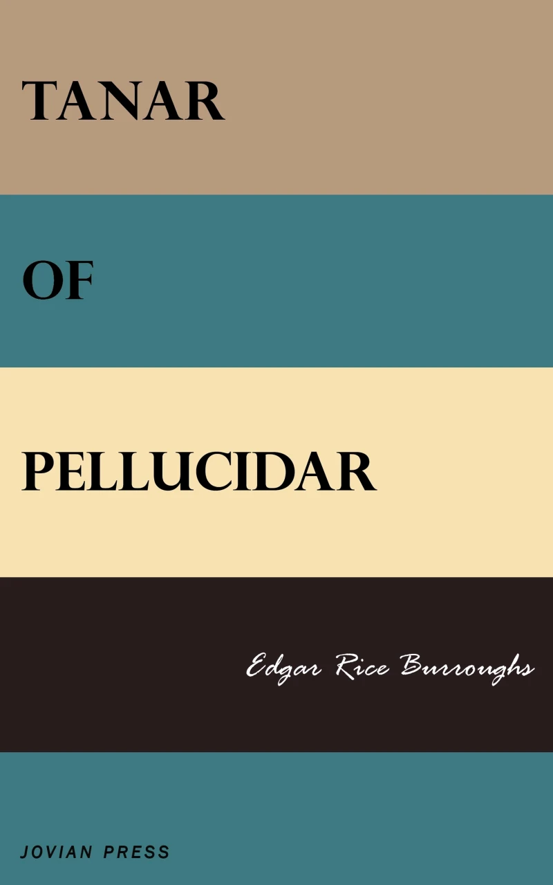 Portada: Tanar of Pellucidar