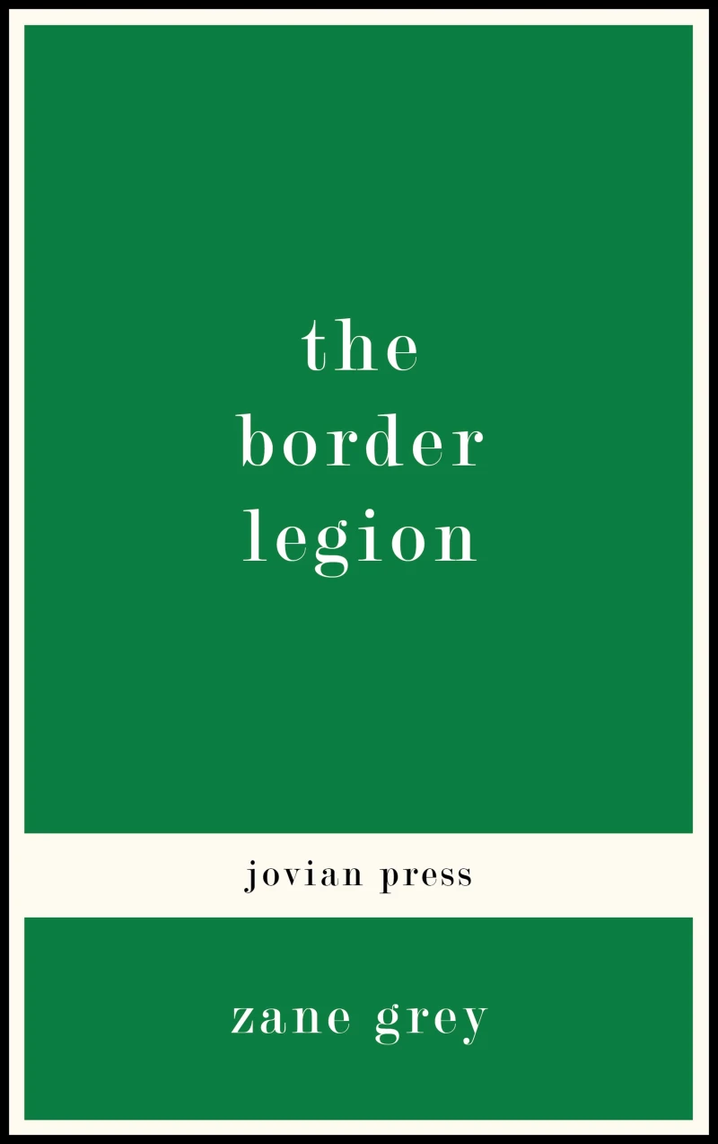 Portada: The Border Legion