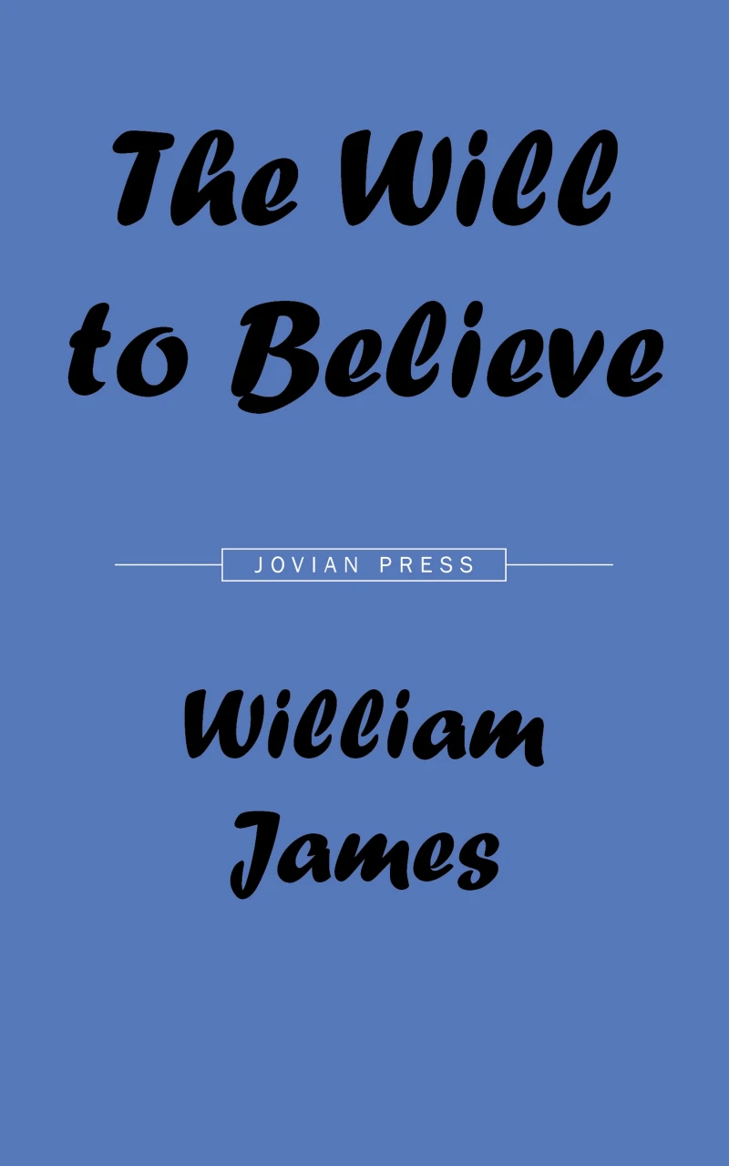 Portada: The Will to Believe