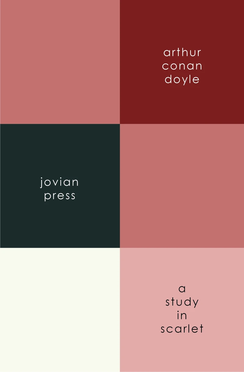 Portada: A Study in Scarlet