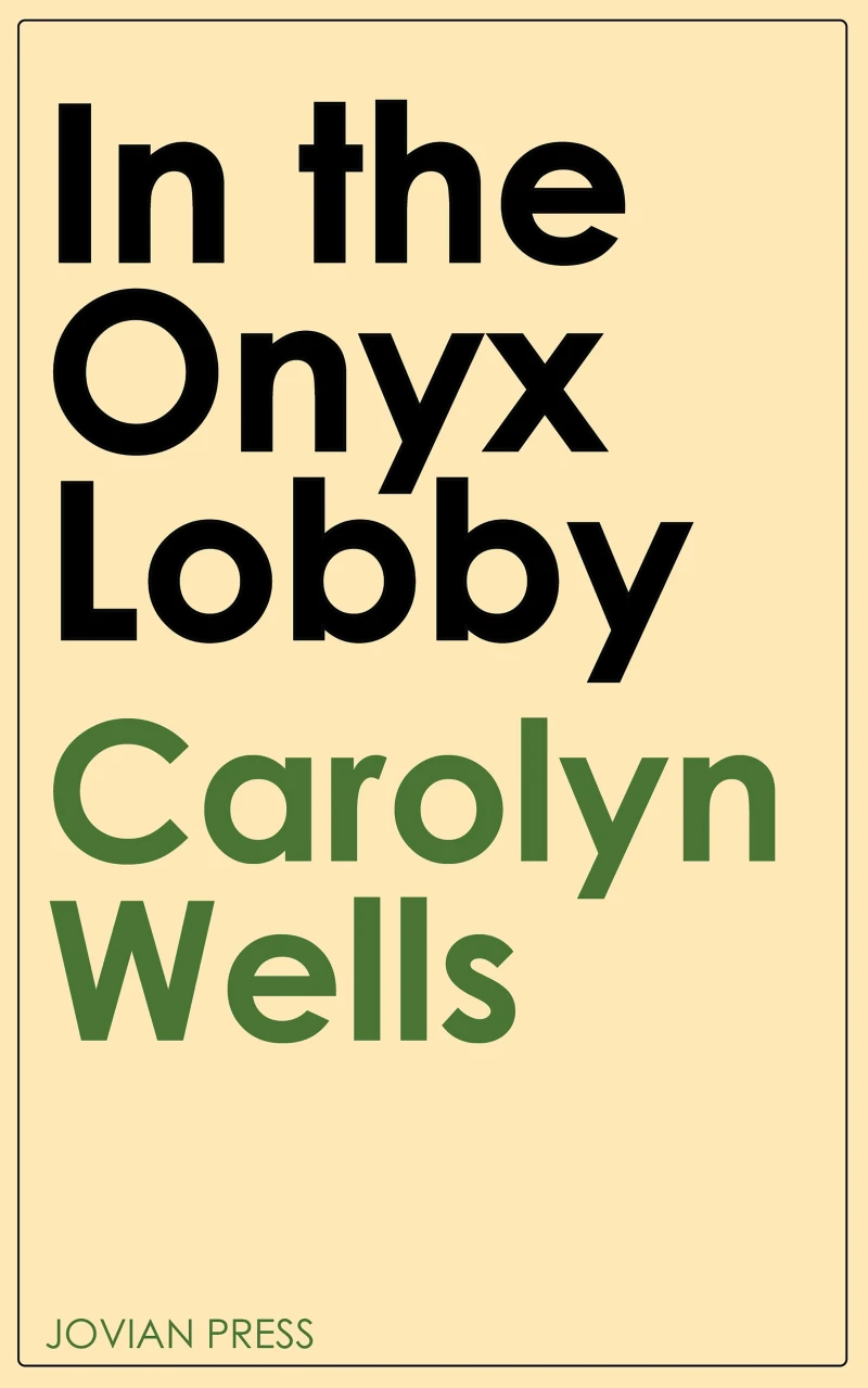 Portada: In the Onyx Lobby