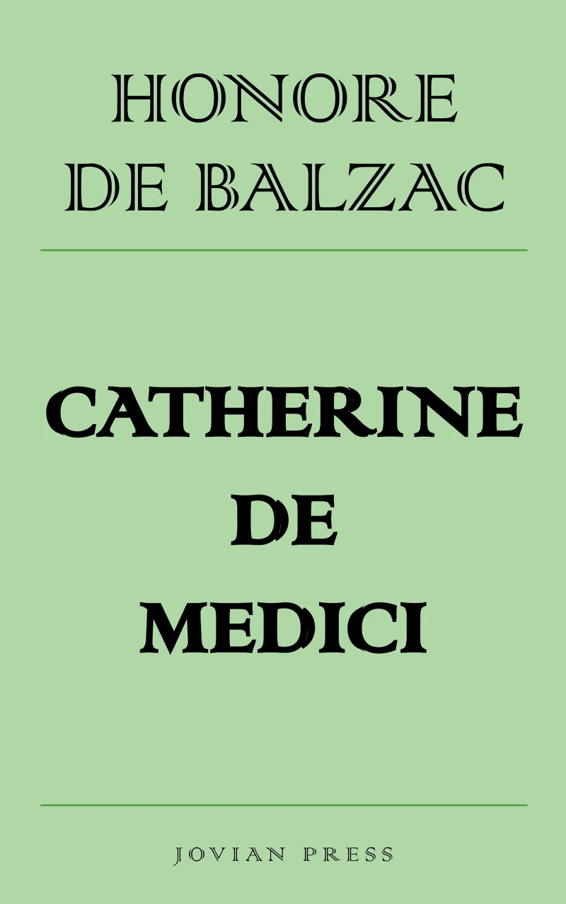 Portada: Catherine de Medici