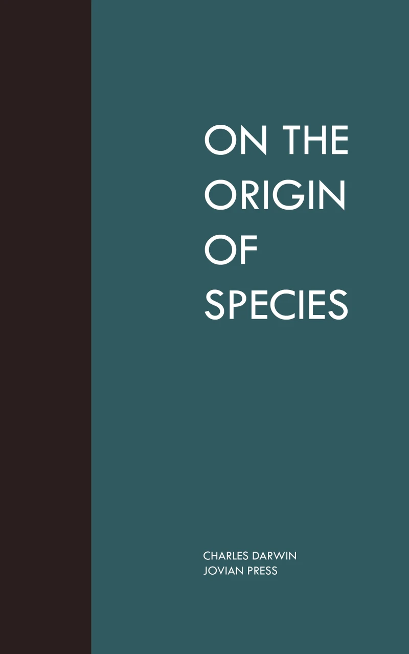 Portada: On the Origin of Species