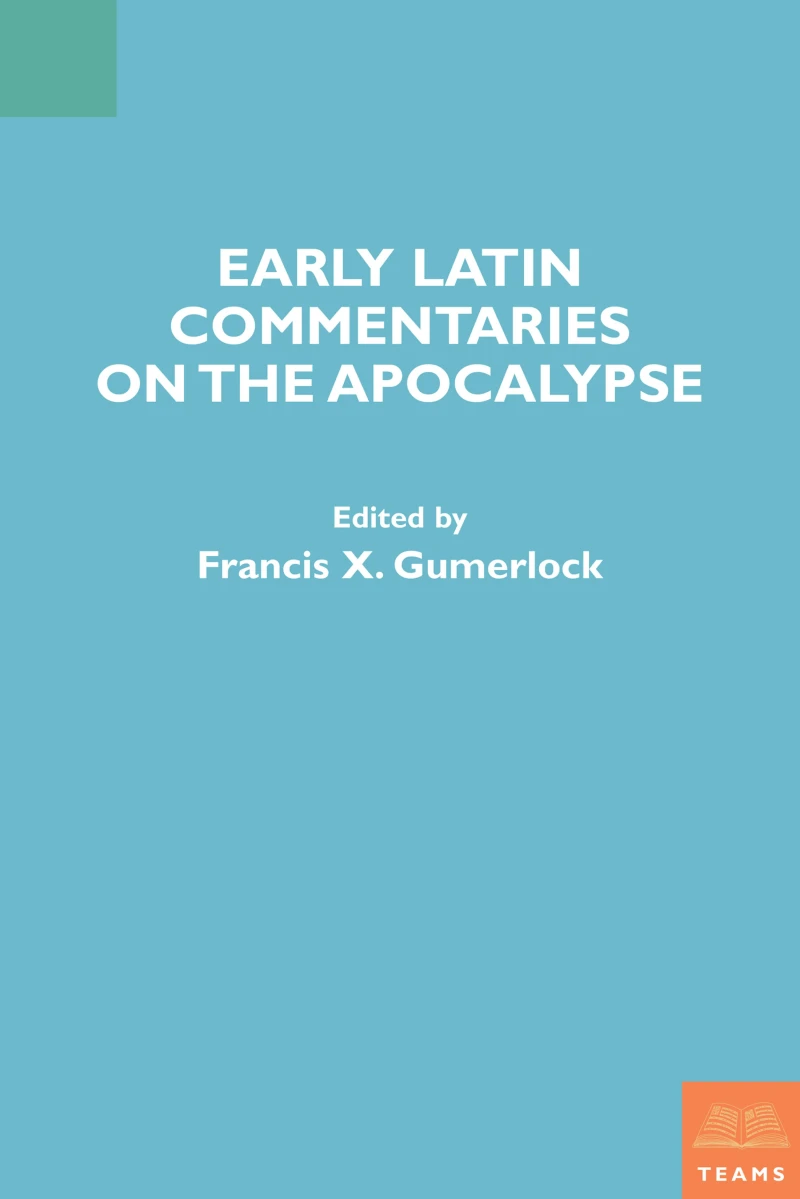 Portada: Early Latin Commentaries on the Apocalypse