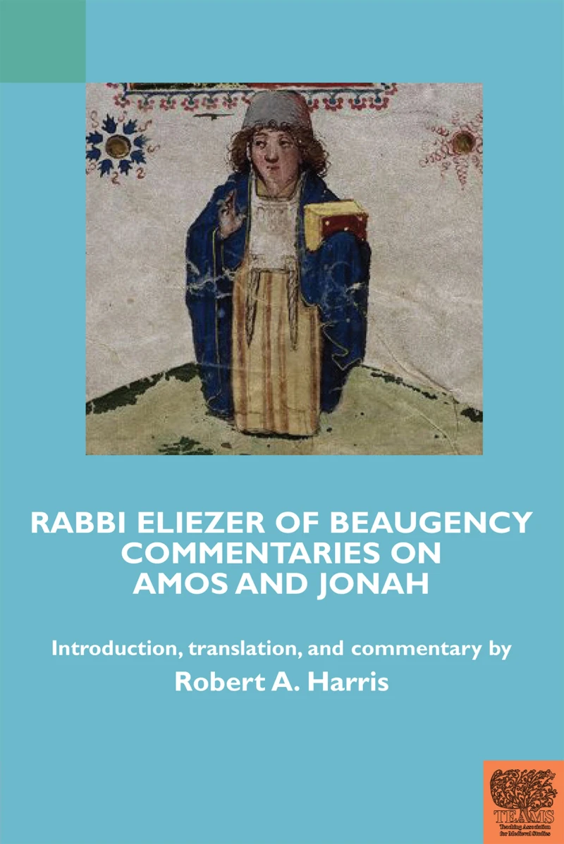 Portada: Rabbi Eliezer of Beaugency, Commentaries on Amos and Jonah (With Selections from Isaiah and Ezekiel)