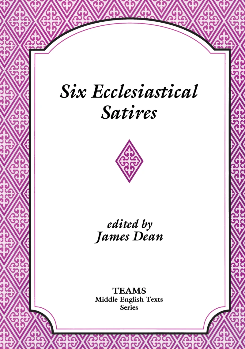 Portada: Six Ecclesiastical Satires