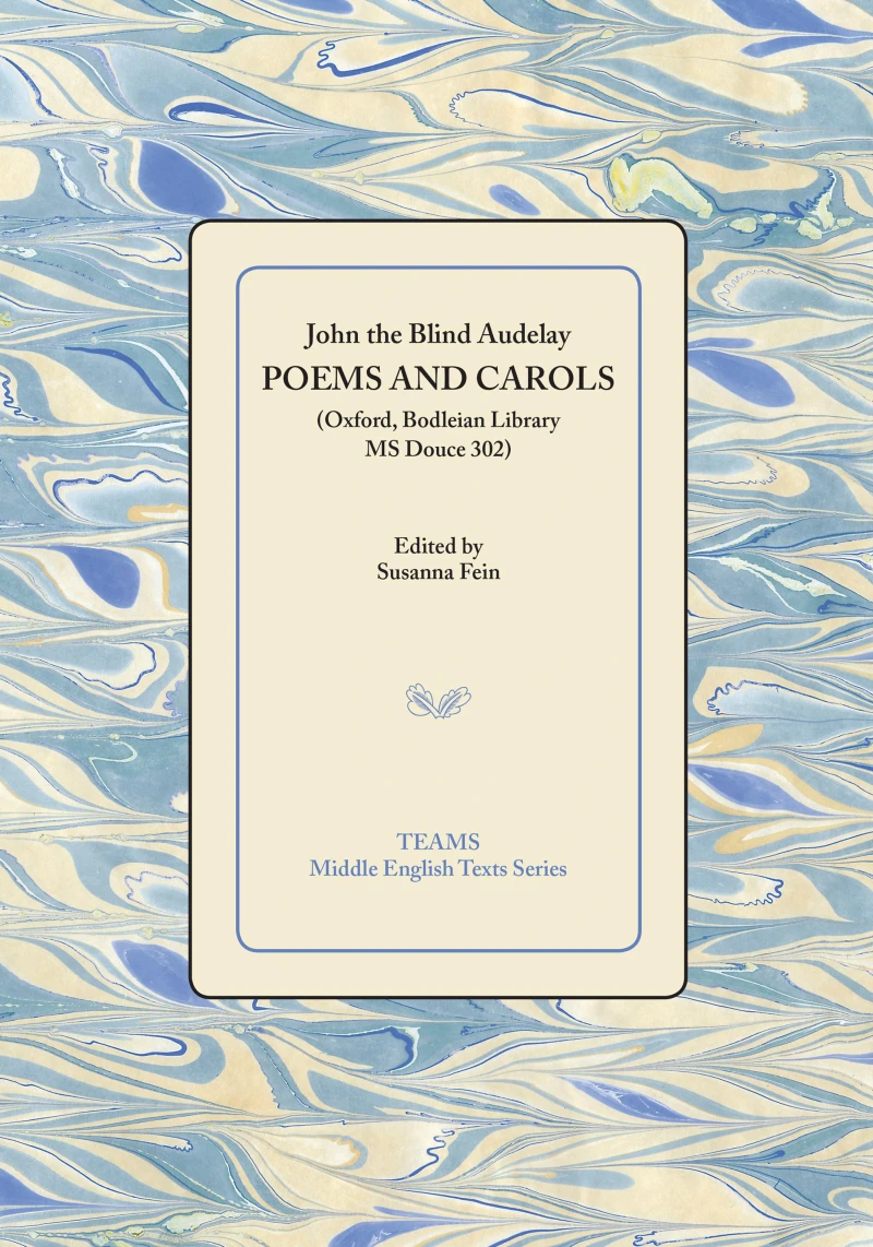 Portada: Poems and Carols (Oxford, Bodleian Library MS Douce 302)