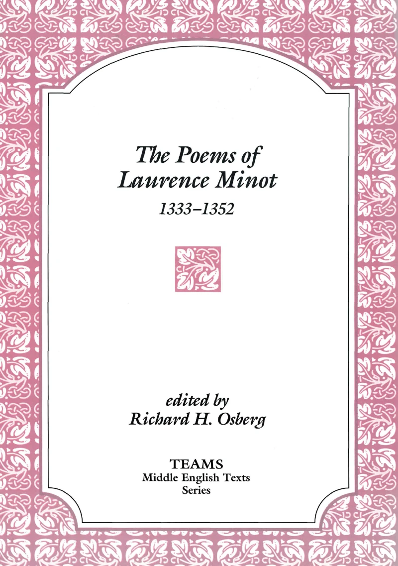 Portada: The Poems of Laurence Minot, 1333-1352