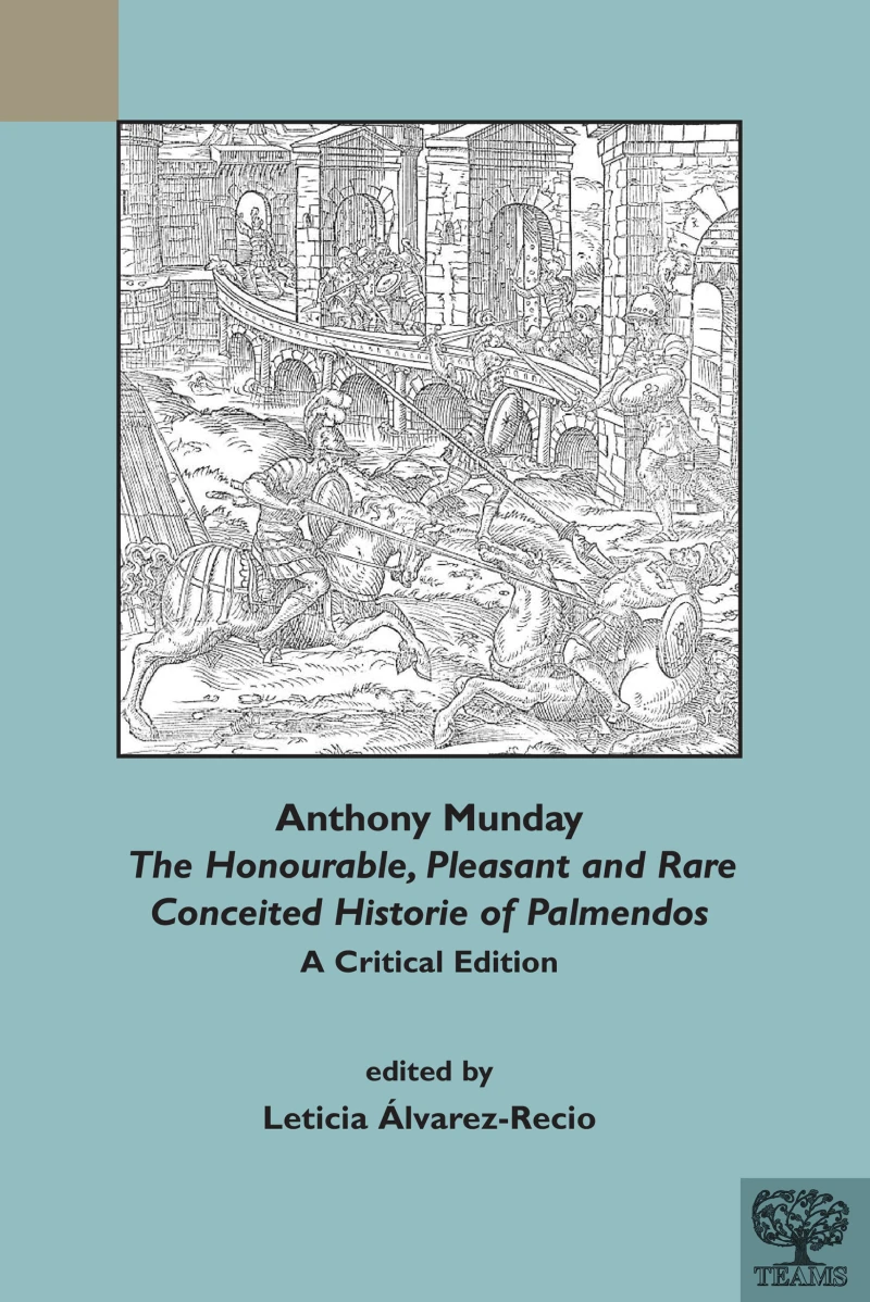 Portada: Anthony Munday, 'The Honourable, Pleasant, and Rare Conceited Historie of Palmendos'