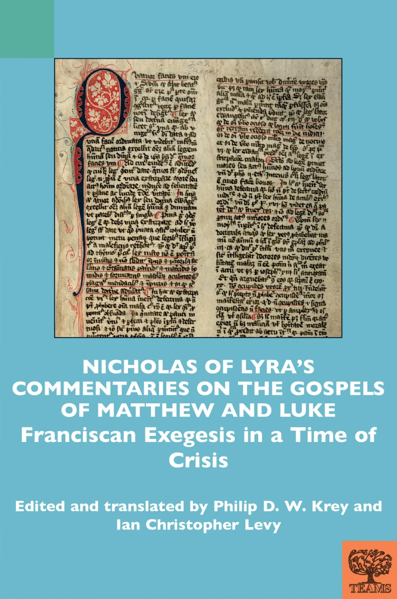 Portada: Nicholas of Lyra's Commentaries on the Gospels of Matthew and Luke