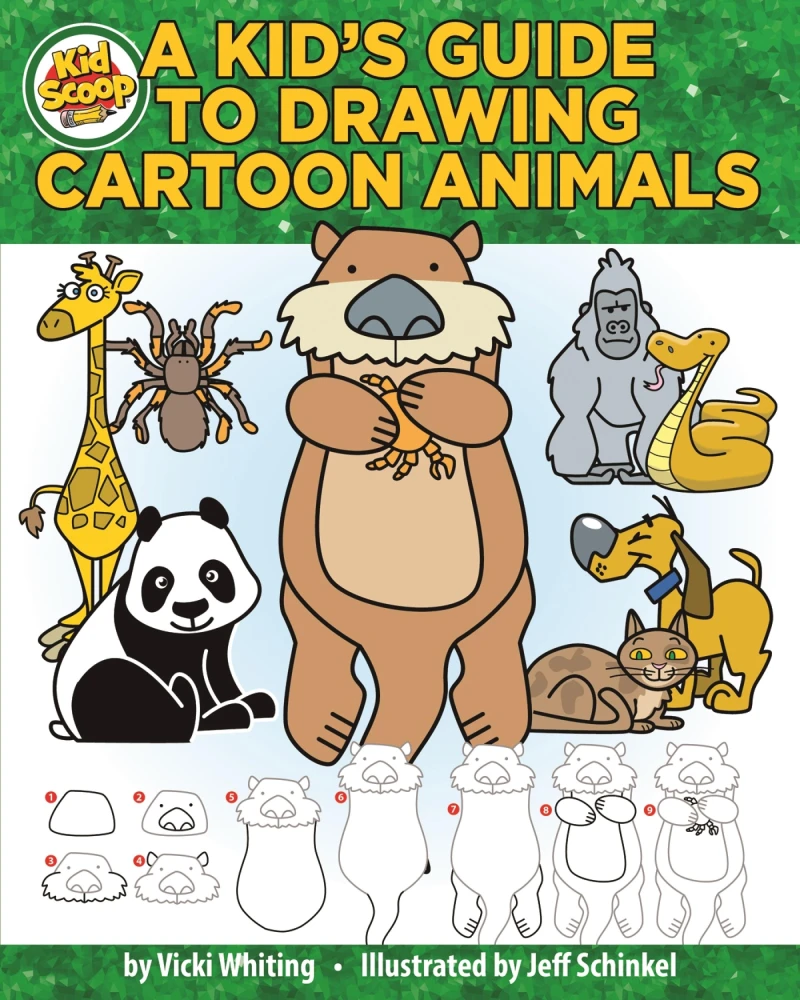 Portada: A Kid's Guide to Drawing Cartoon Animals