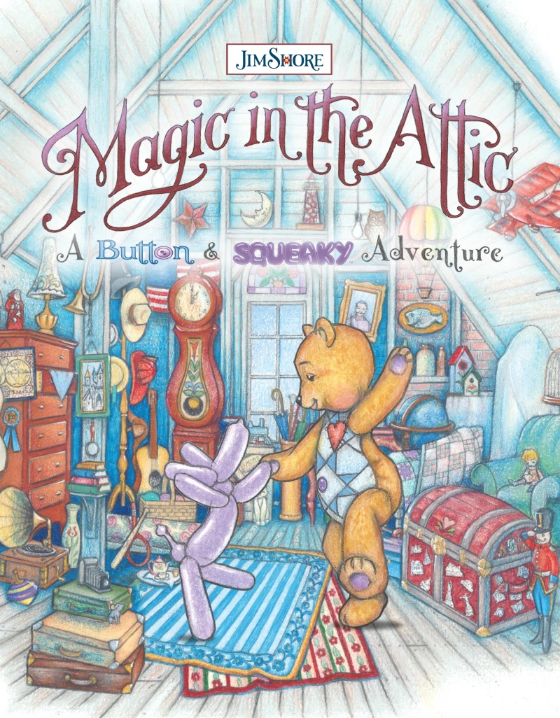 Portada: Magic in the Attic: A Button and Squeaky Adventure