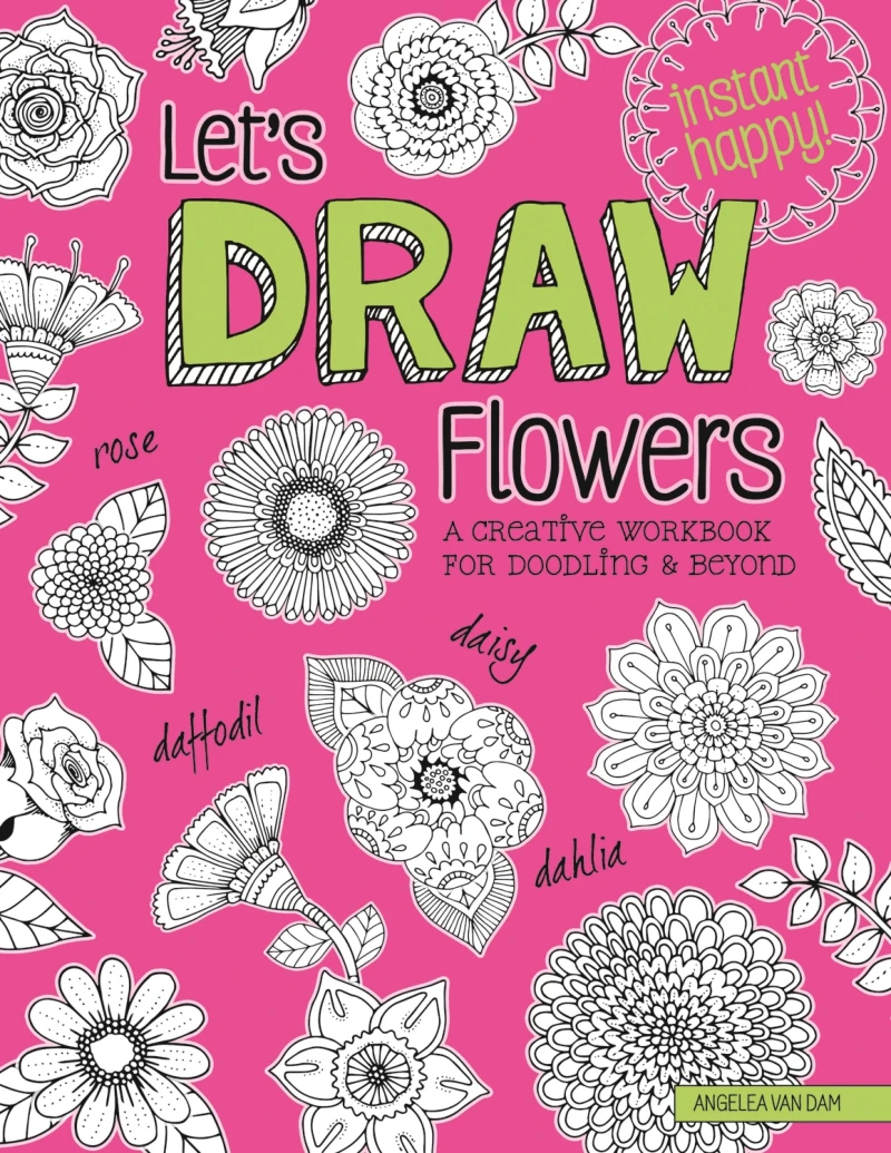 Portada: Let's Draw Flowers